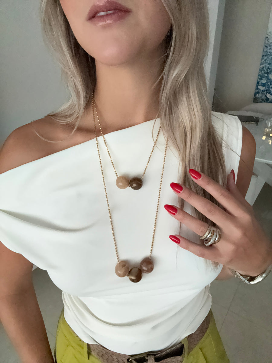 GUMBALL LAYERED NECKLACE SET
