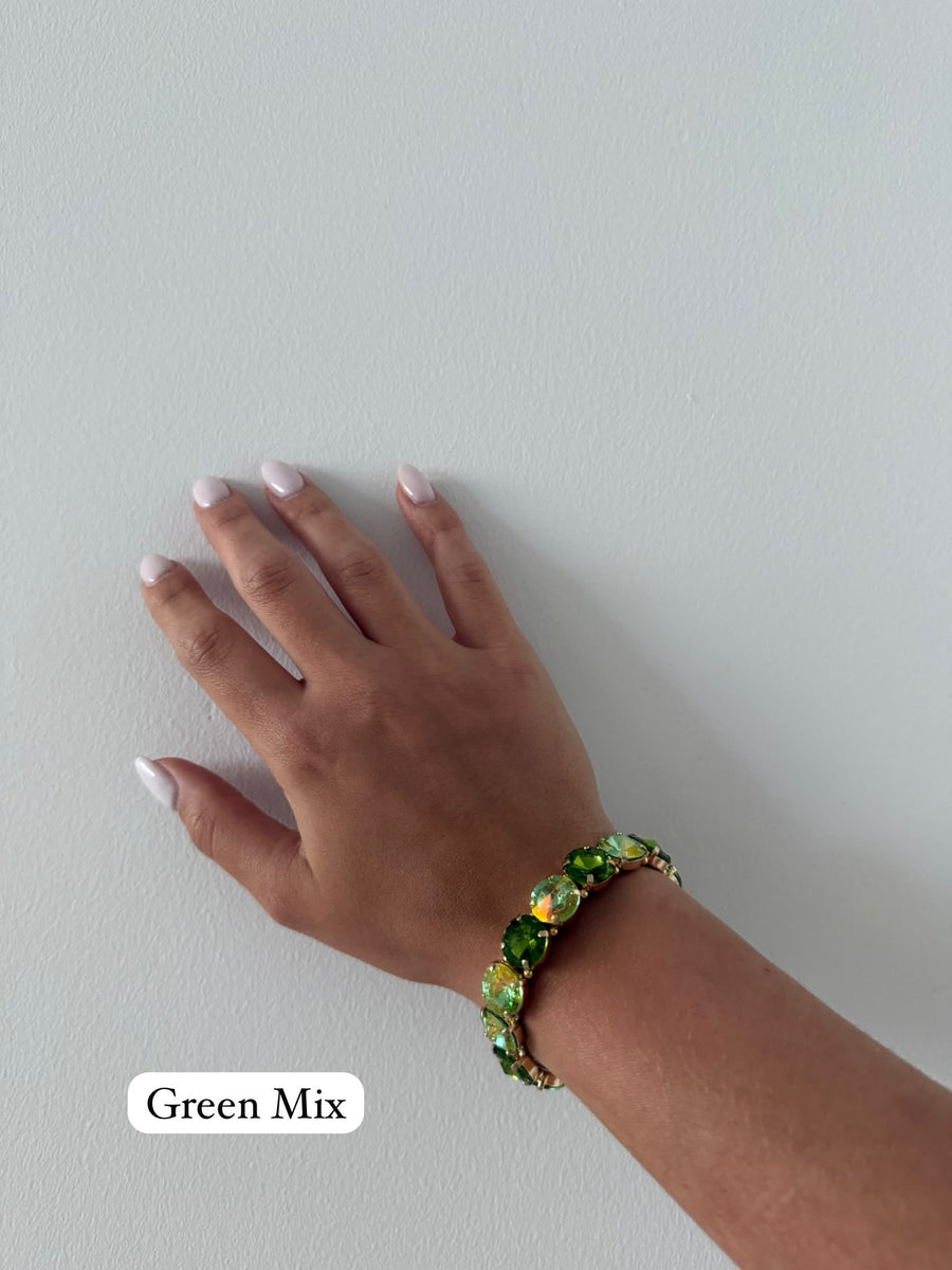 SWAROVSKI CRYSTAL ELASTIC BRACELET
