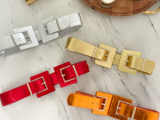 TWO BUCKLE ELASTIC BELT