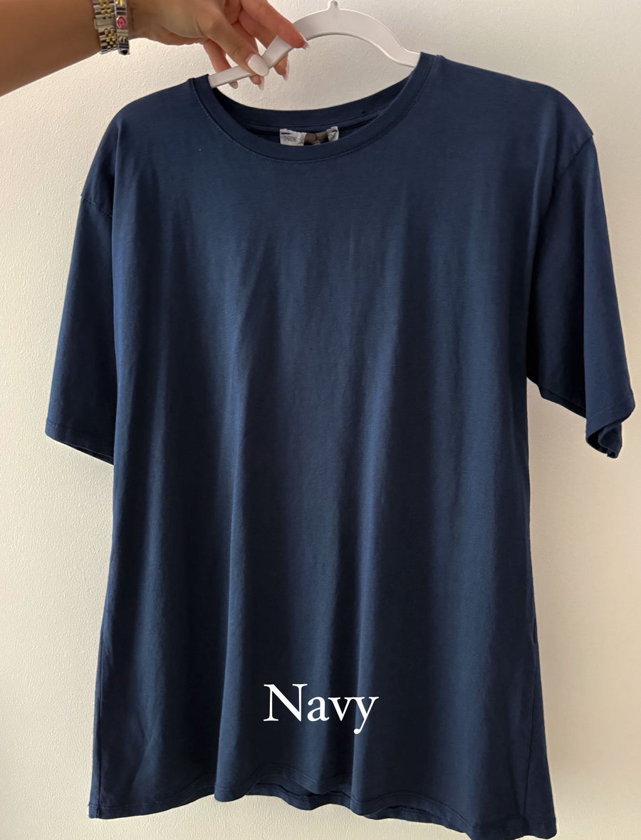 BASIC SOLID T-SHIRTS