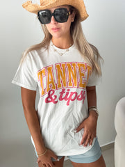 "TANNED & TIPSY" T-SHIRT