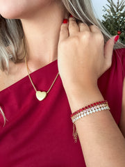 GOLD HEART NECKLACE