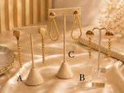 GOLD EARRINGS COLLAB