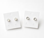 SWAROVSKI CRYSTAL EAR STUDS