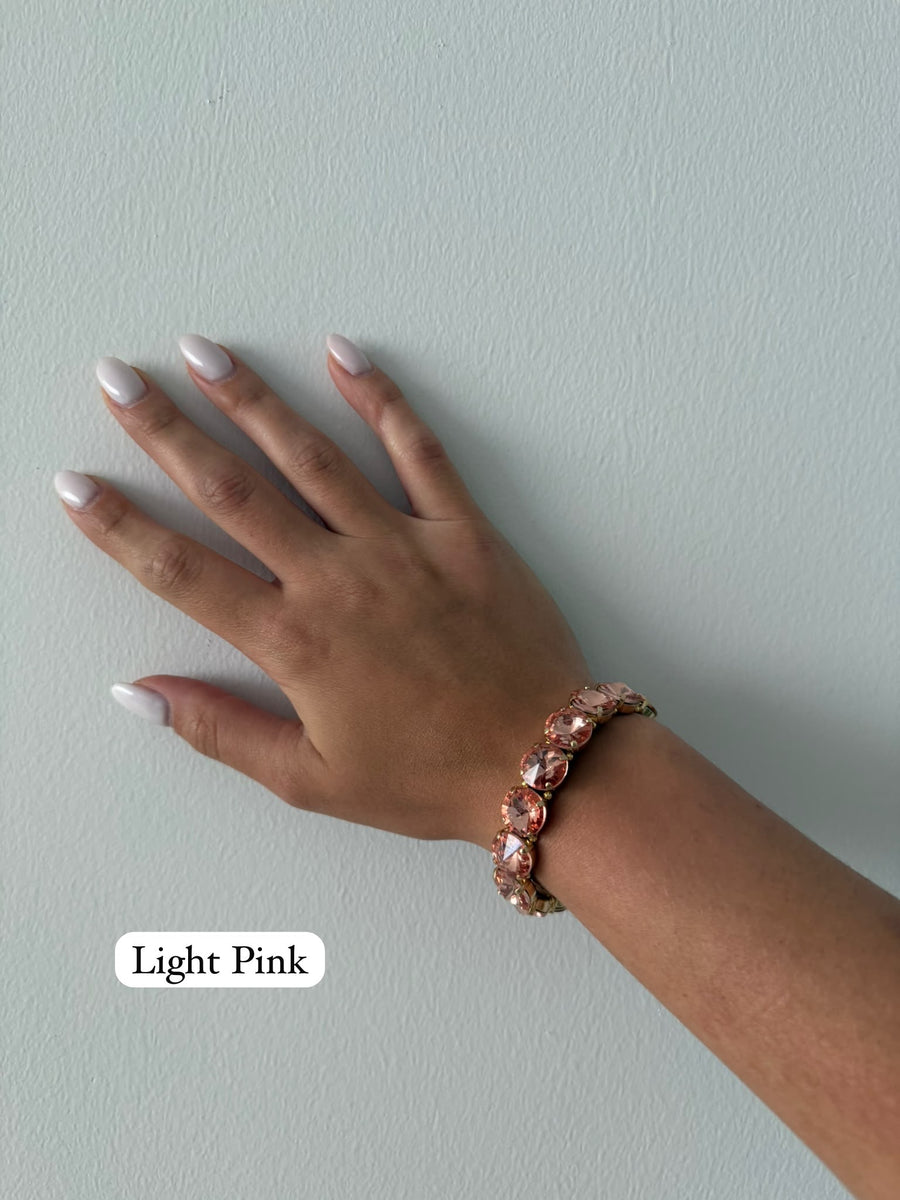 SWAROVSKI CRYSTAL ELASTIC BRACELET