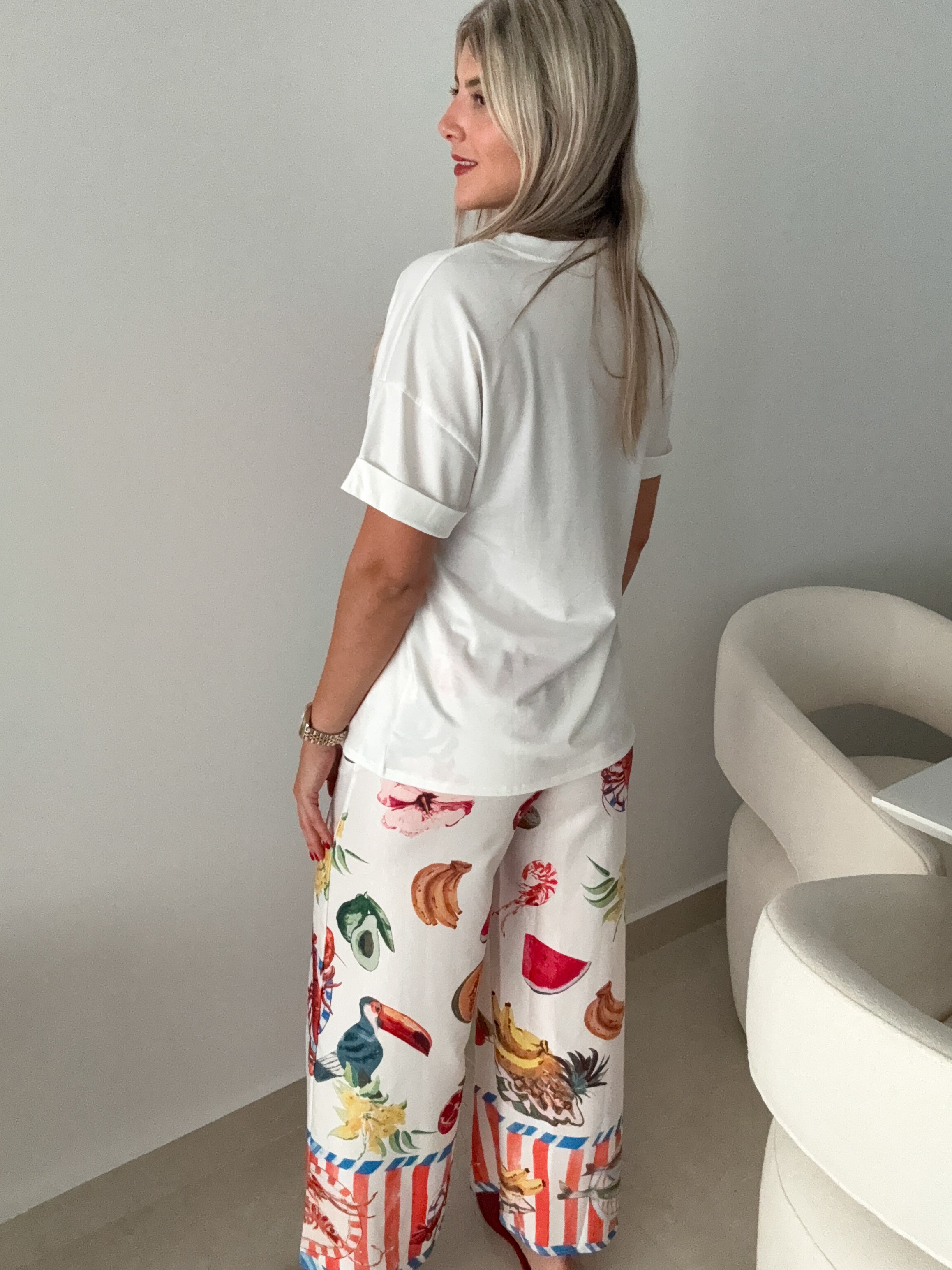FRUITY TSHIRT & PANT SET