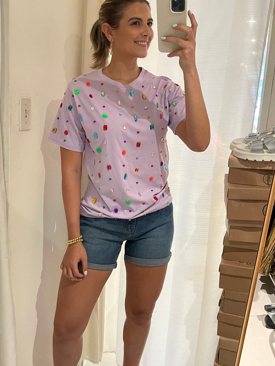 LAVENDER GEM TSHIRT