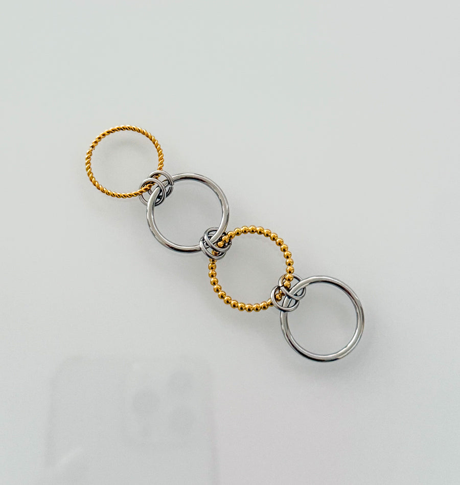 STACKABLE TWO TONE RING