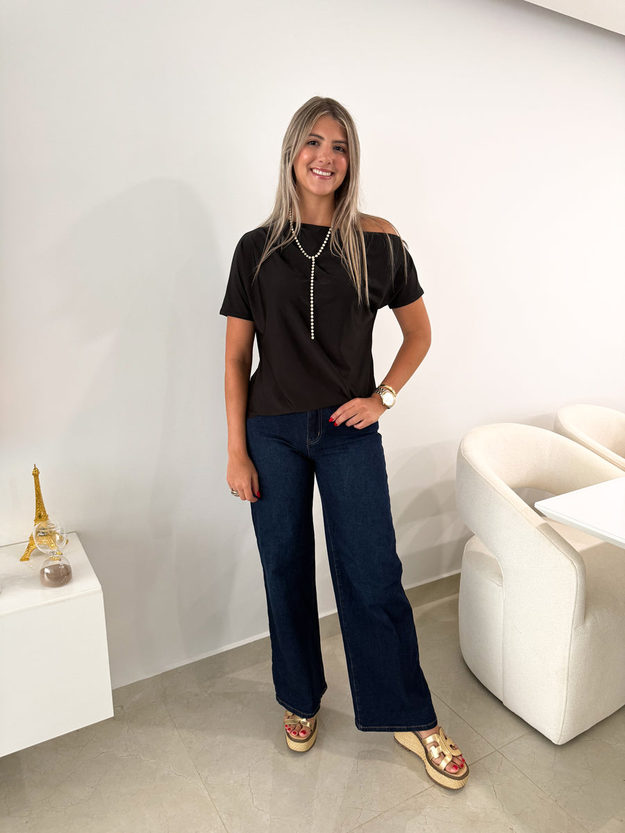 STRETCHY ELEGANT ONE SHOULDER BLOUSES
