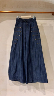 *PRE-ORDERS ARE FINAL SALE* NAPOLEON DENIM PALAZZO