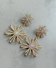 EMBELLISHED DANGLE GLAM EARRINGS