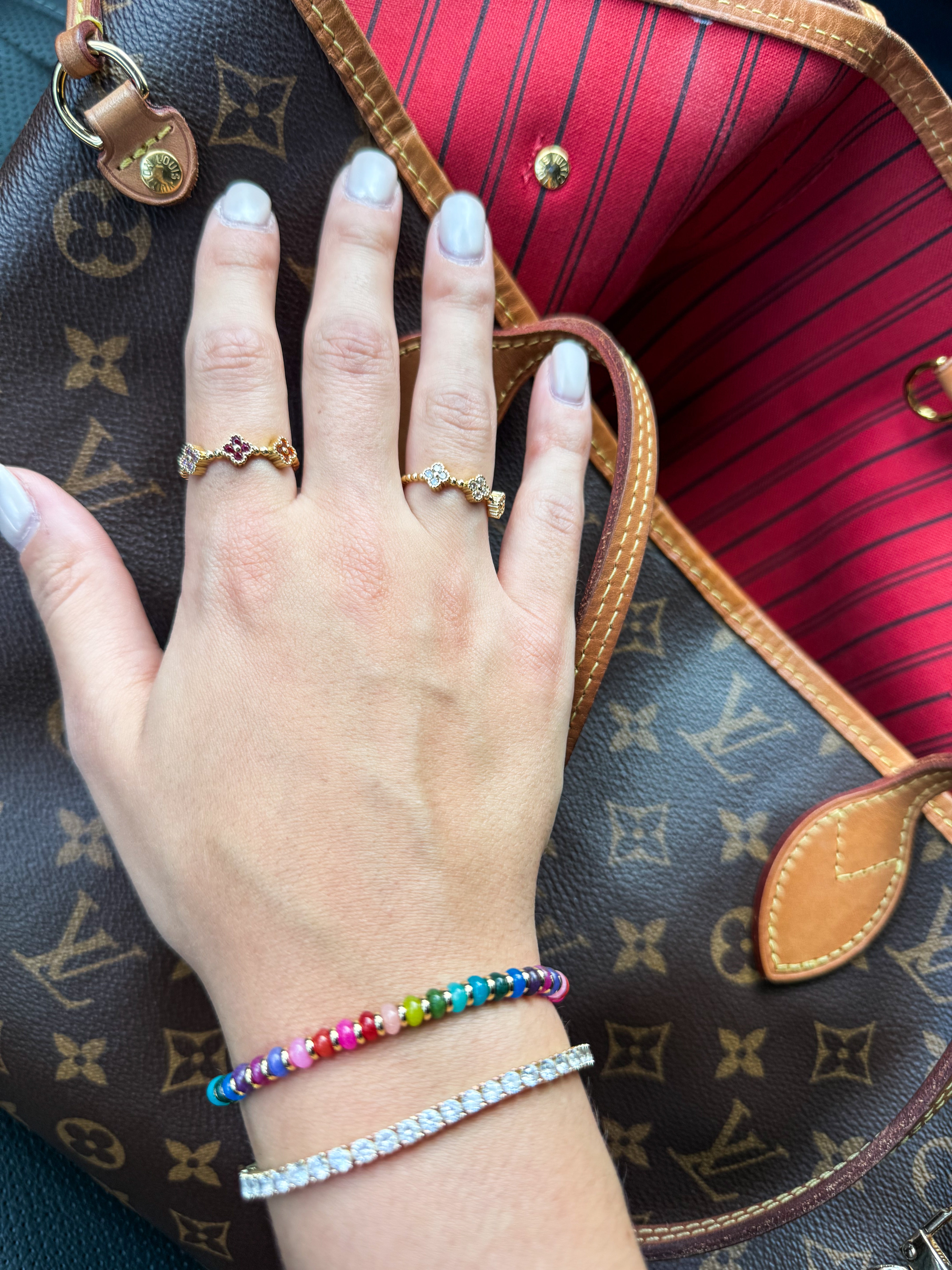 SEMIPRECIOUS MULTICOLOR BRACELET