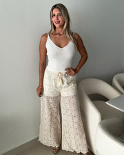 KNITTED BASIC CROP BLOUSE