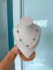 CLOVER DENIM COLLECTION NECKLACES