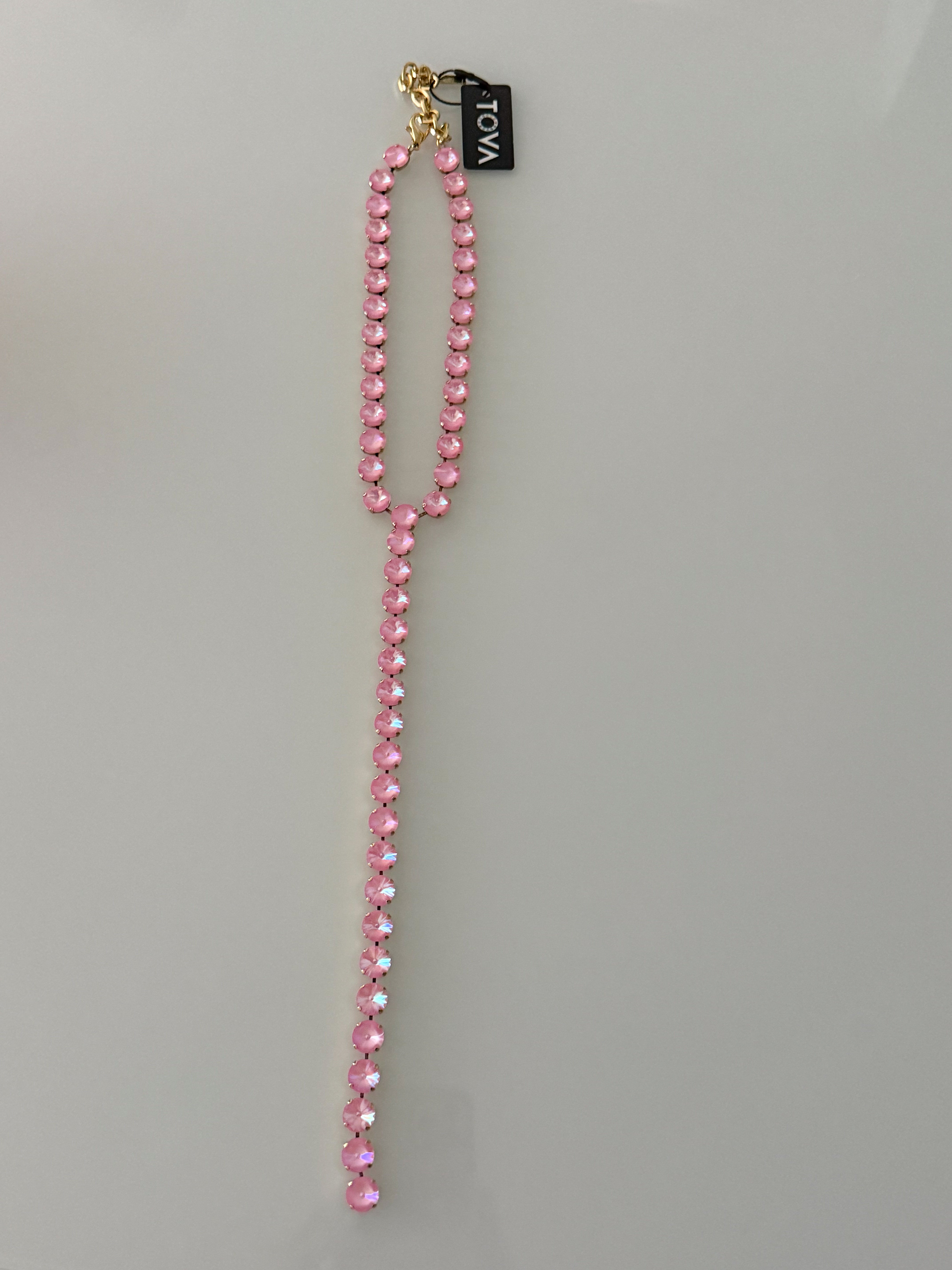 L.A. NECKLACE IN PETAL PINK