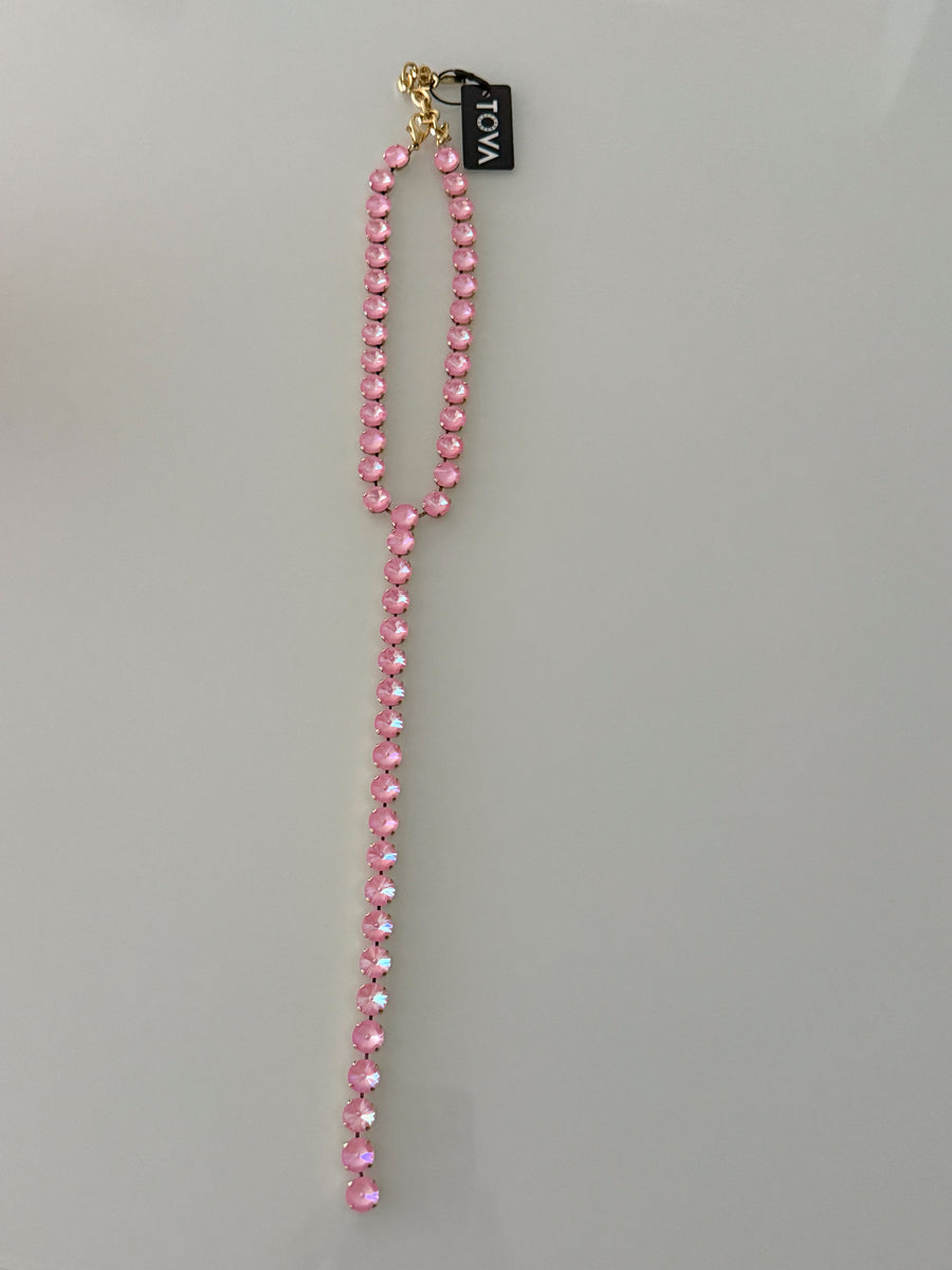 L.A. NECKLACE IN PETAL PINK