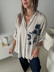 STRIPED TUNIC BLOUSES