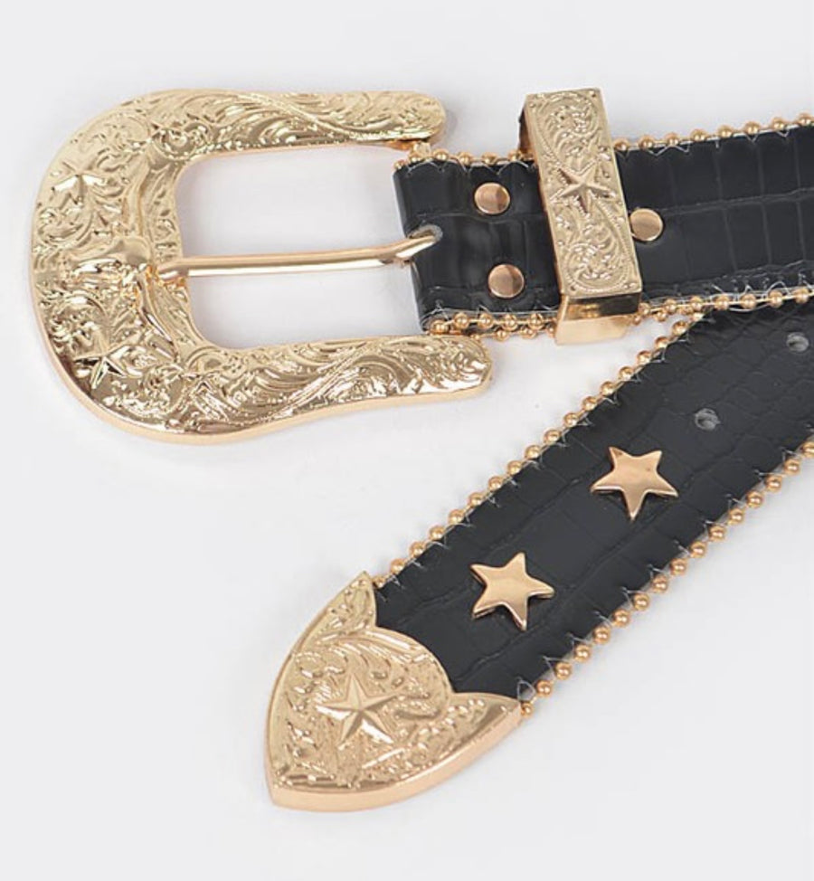 STAR METAL STUDDED BELT