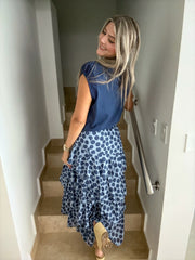 POLKA DOT RUFFLE SKIRT