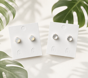SWAROVSKI CRYSTAL EAR STUDS