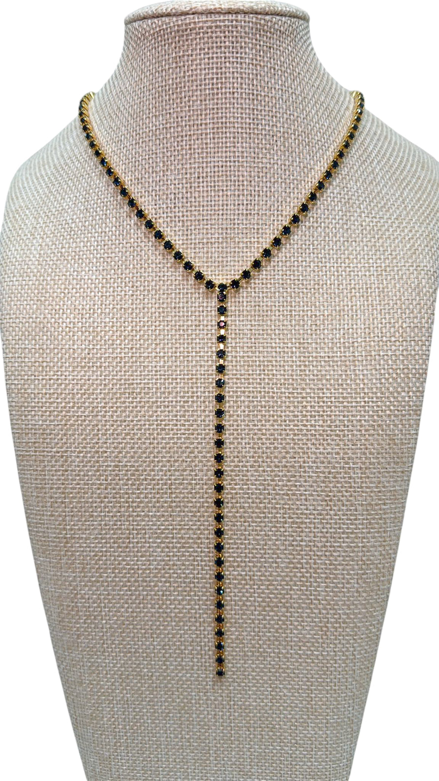 NAVY KASSANDRA NECKLACE