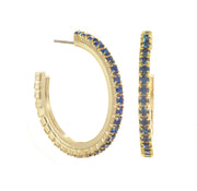 SLIM HOOP EARRINGS