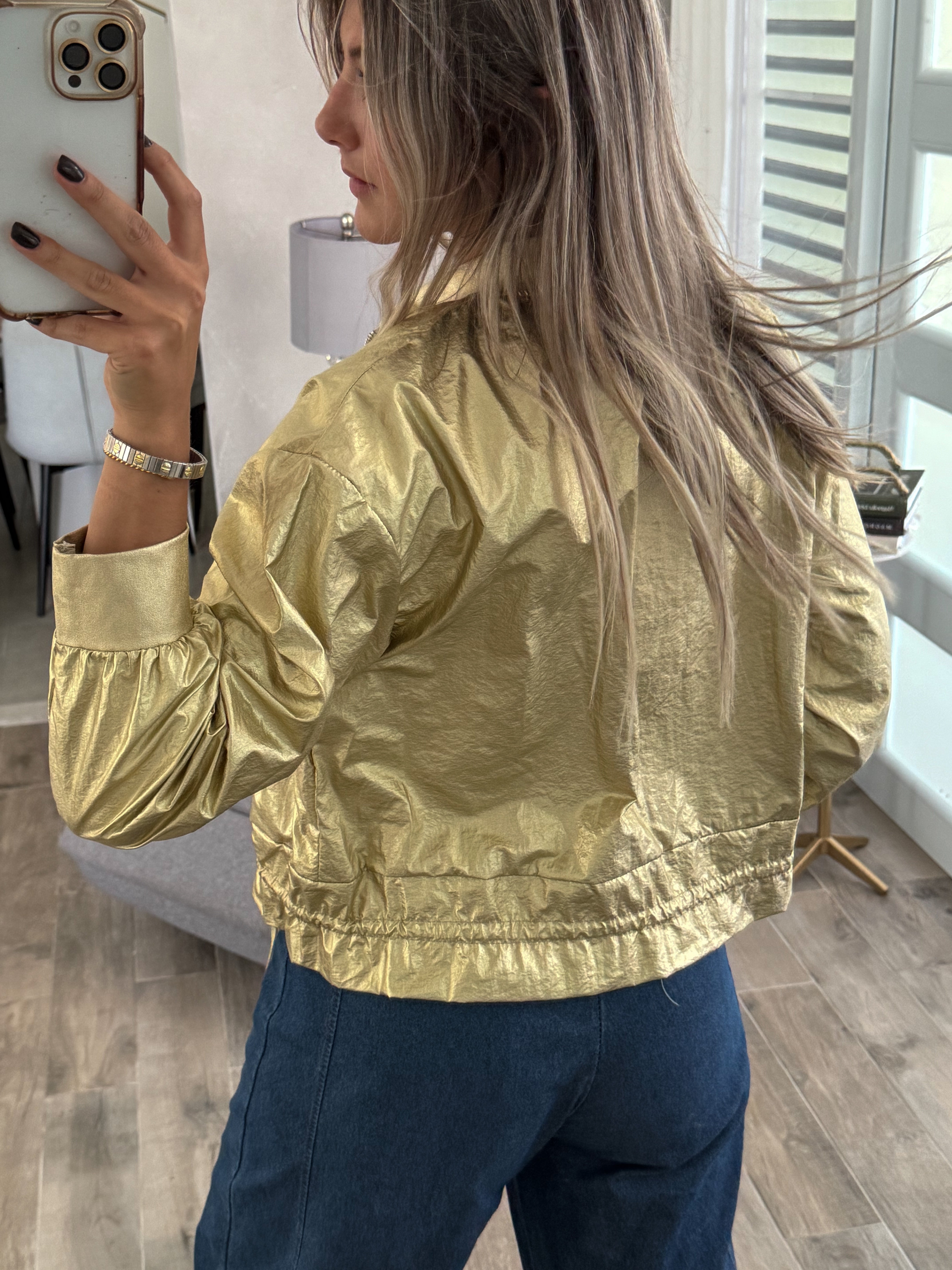 GOLD METALLIC JACKET