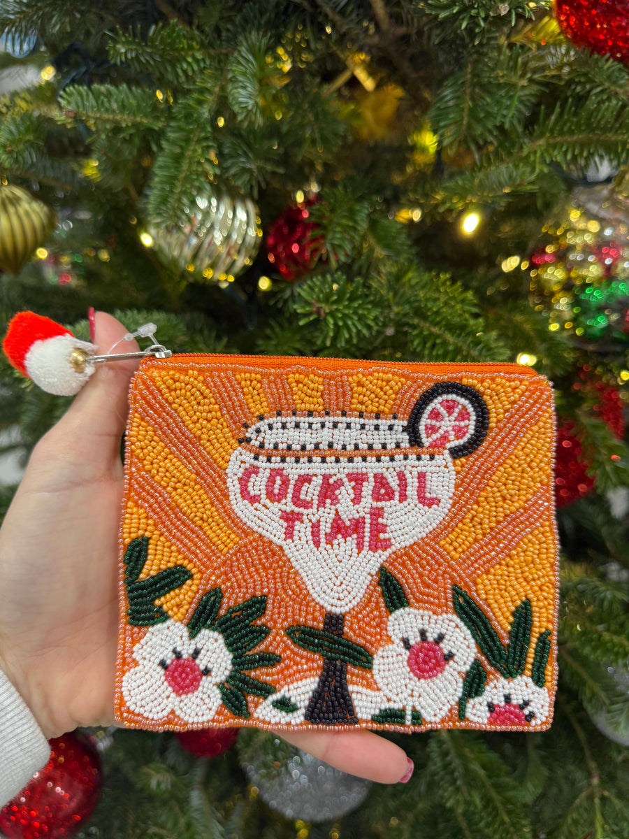 COCKTAIL TIME COIN BAG