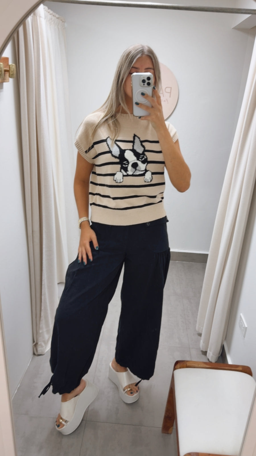 FRENCHIE DOG SWEATER TOP