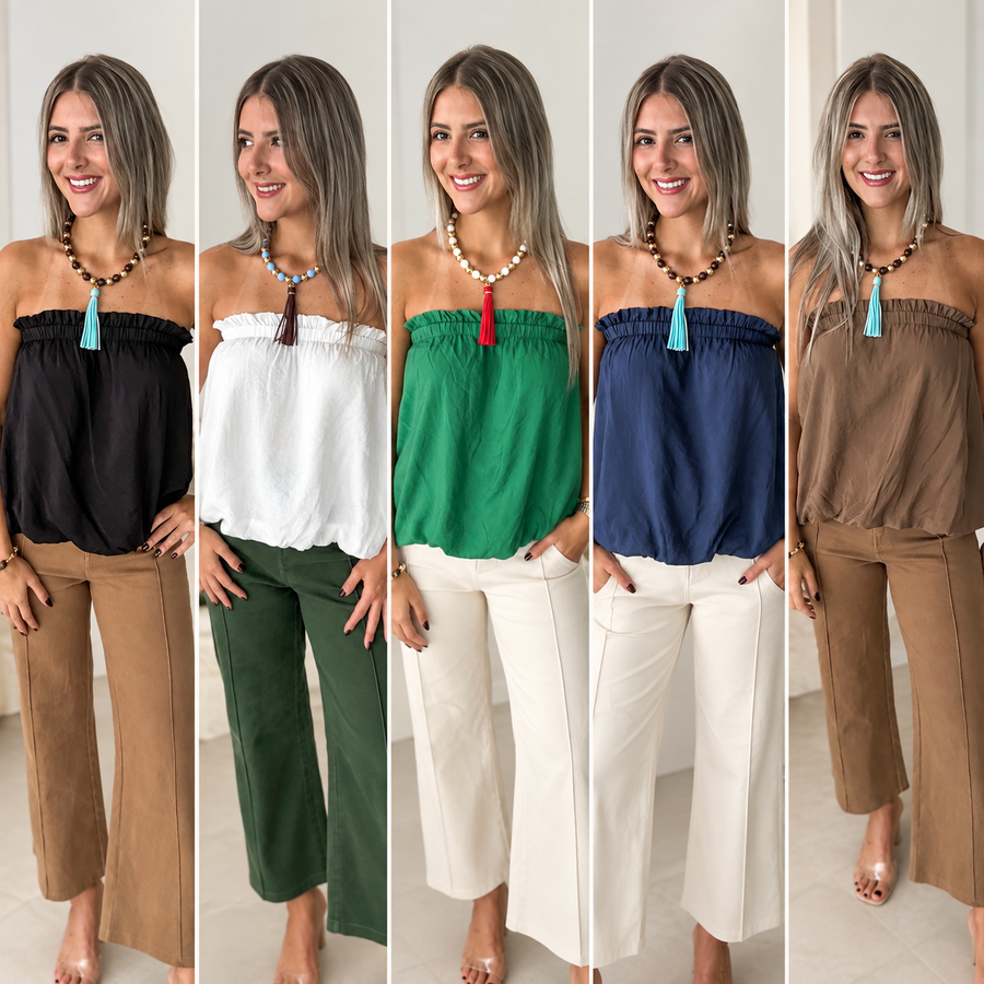 BUBBLE TUBE BLOUSE