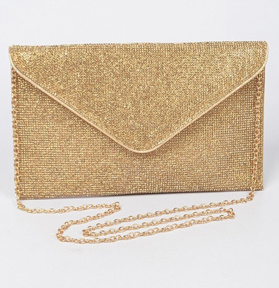 RHINESTONE CLUTCH