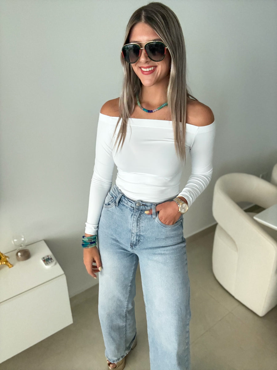 OFF SHOULDER BODYSUIT