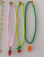 FRUIT ROPE NECKLACES