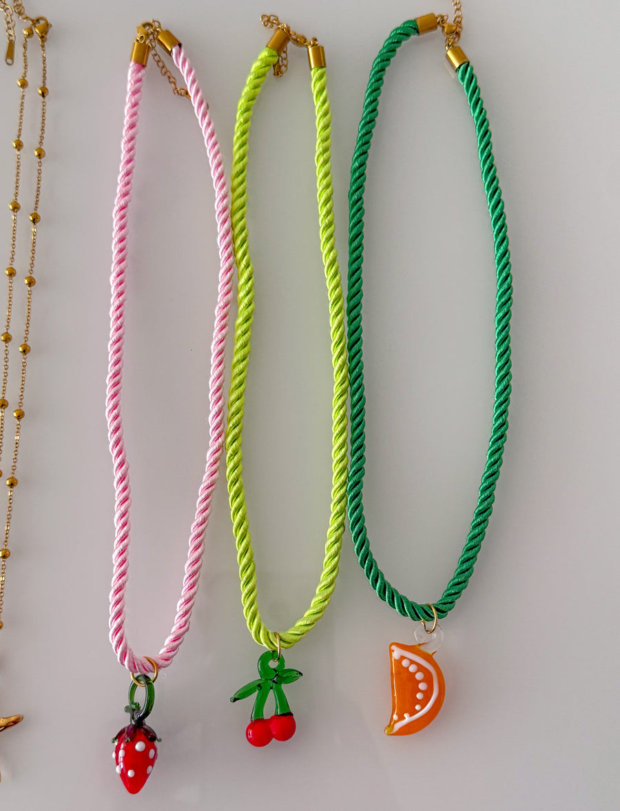 FRUIT ROPE NECKLACES