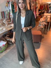 OLIVE PANTS