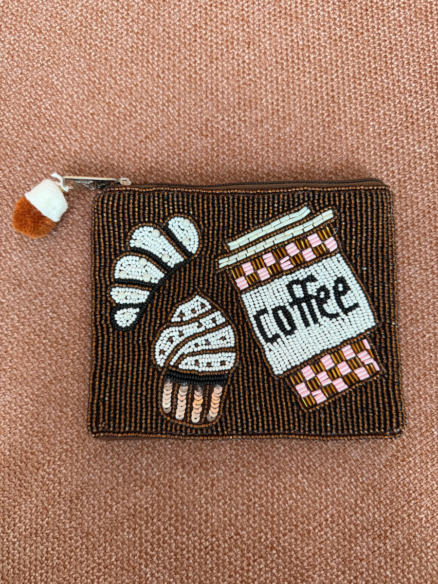 COFFEE/PASTRIES COIN BAG