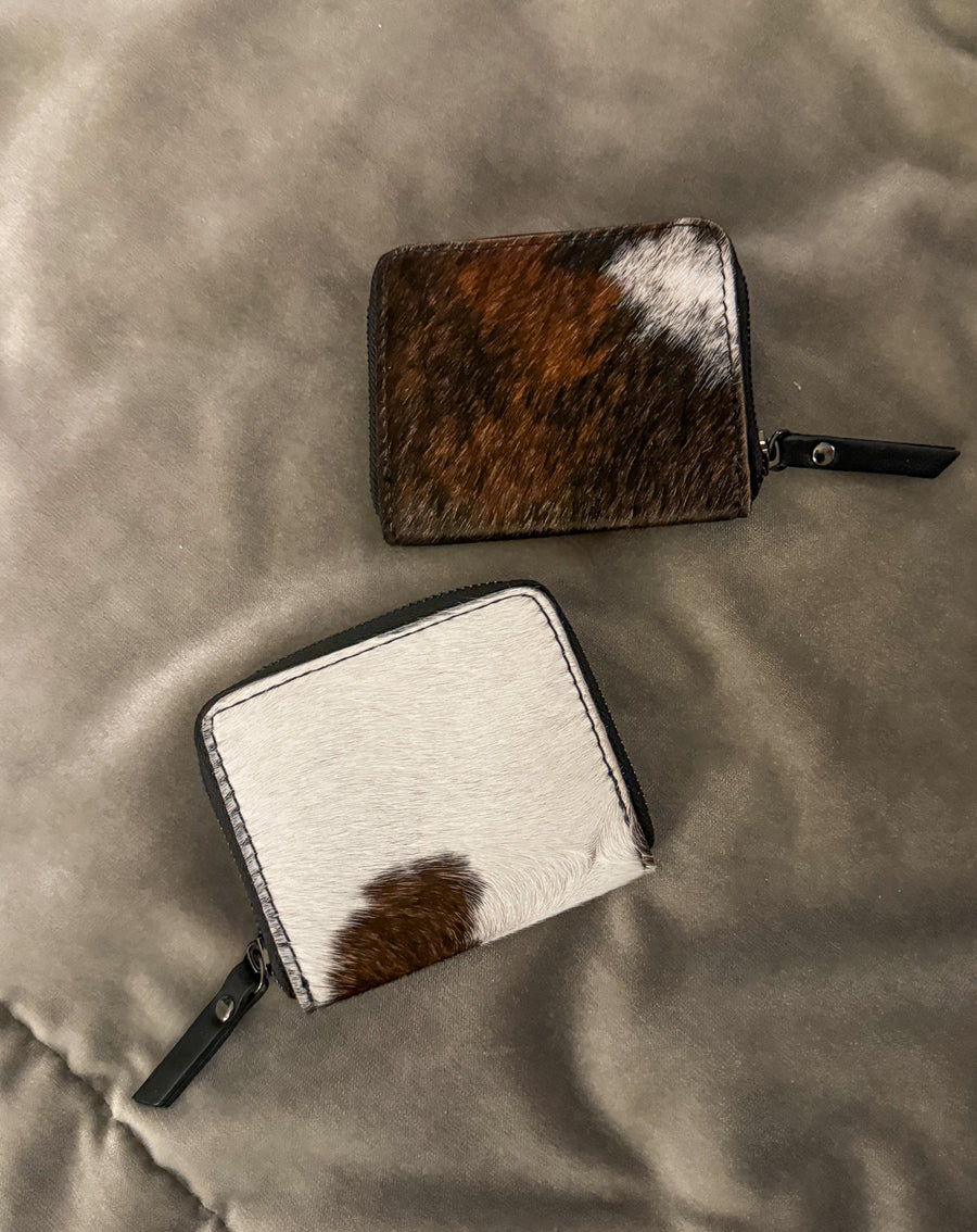 COW PRINTED WALLET