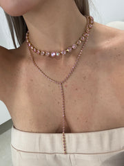 PINK KASSANDRA NECKLACE