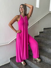 PIA MAGENTA RACERBACK TOP & PANT SET