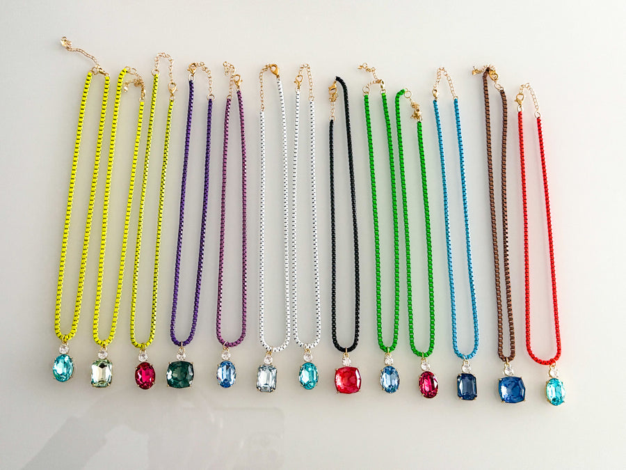 CRYSTAL NECKLACES