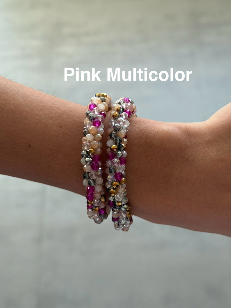 FANCY CRYSTAL ELASTIC BRACELETS