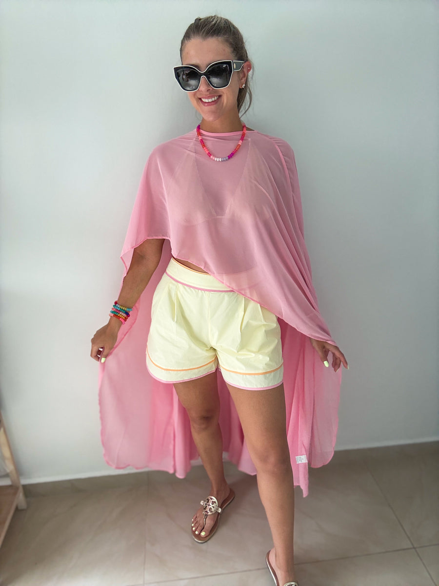 PASTEL YELLOW SHORT