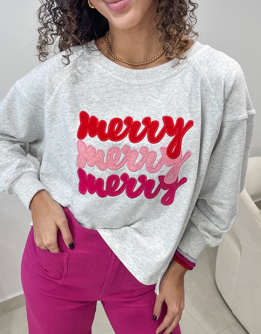 MERRY MERRY MERRY SWEATER