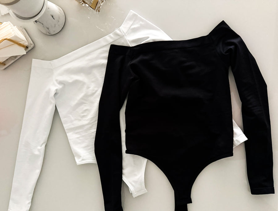 OFF SHOULDER BODYSUIT