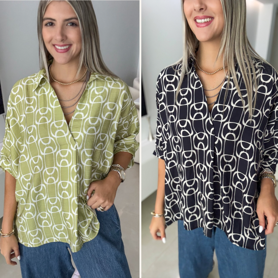 PRINTED TUNIC TOPS