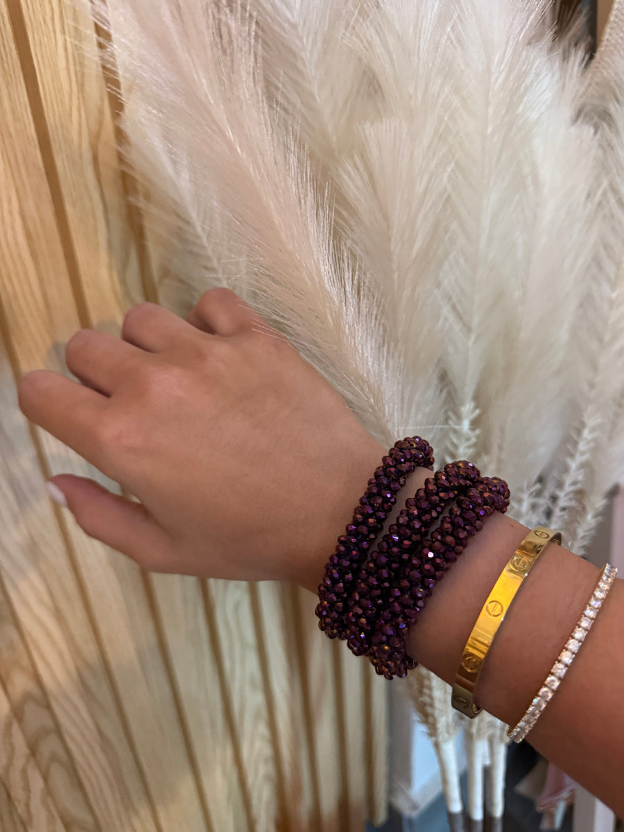 FANCY CRYSTAL ELASTIC BRACELETS