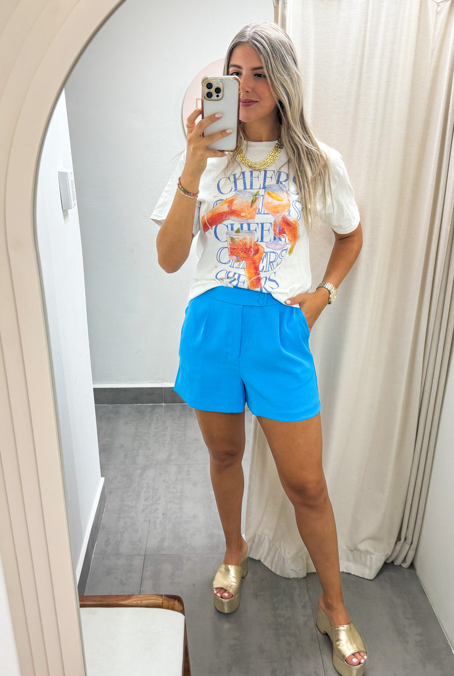 "CHEERS" TSHIRT