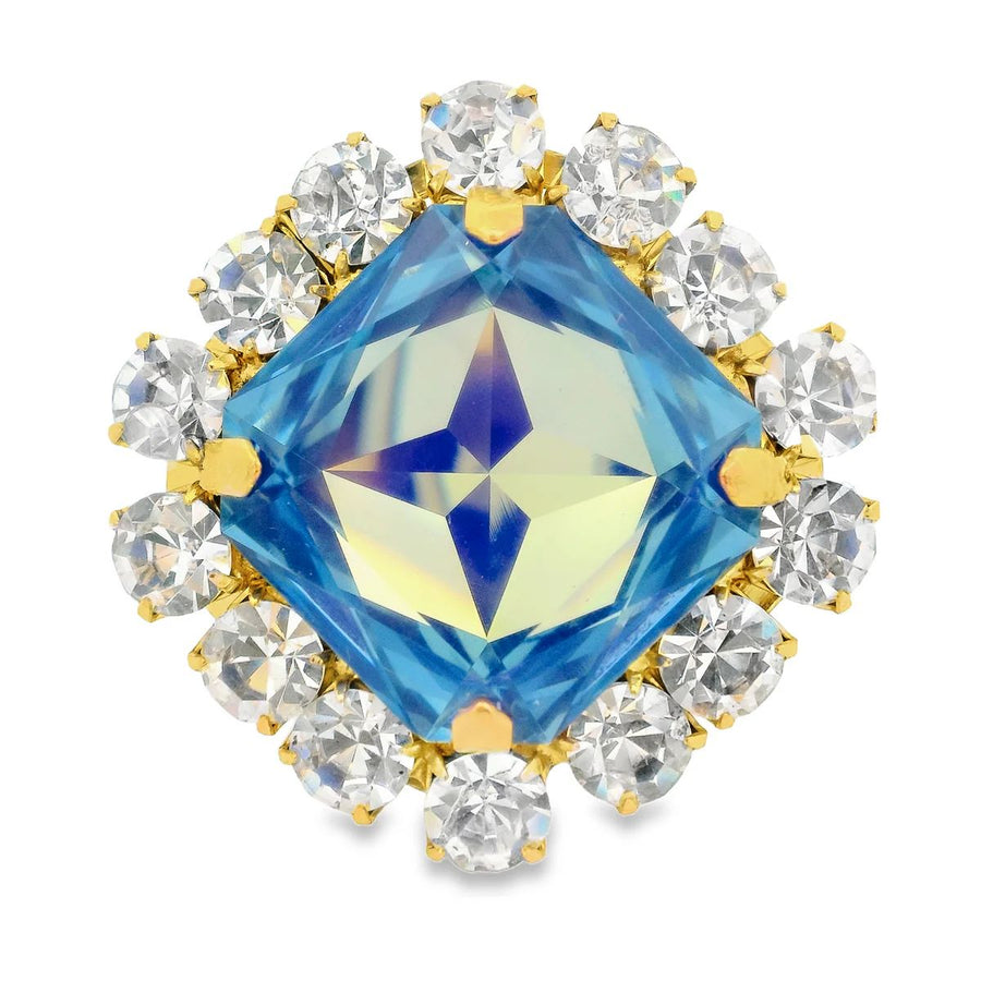 SYLVIA RING IN DARK BLUE