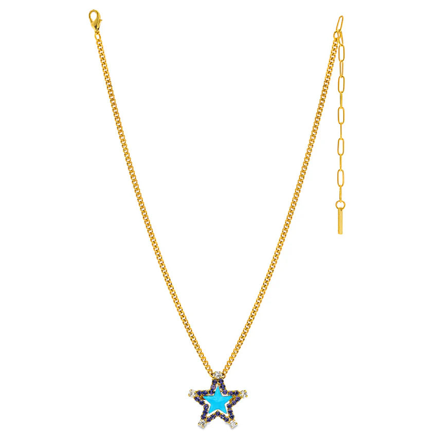 SWEET STAR NECKLACE IN BLUE