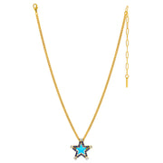 SWEET STAR NECKLACE IN BLUE